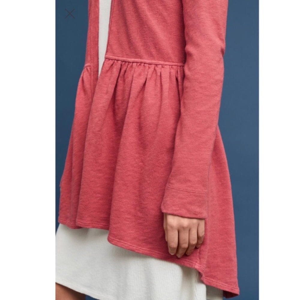 Anthropologie Beira Peplum Cardigan Sweater New XS - Picture 4 of 8